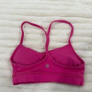 lululemon athletica Vibrant Pink Sports Bra